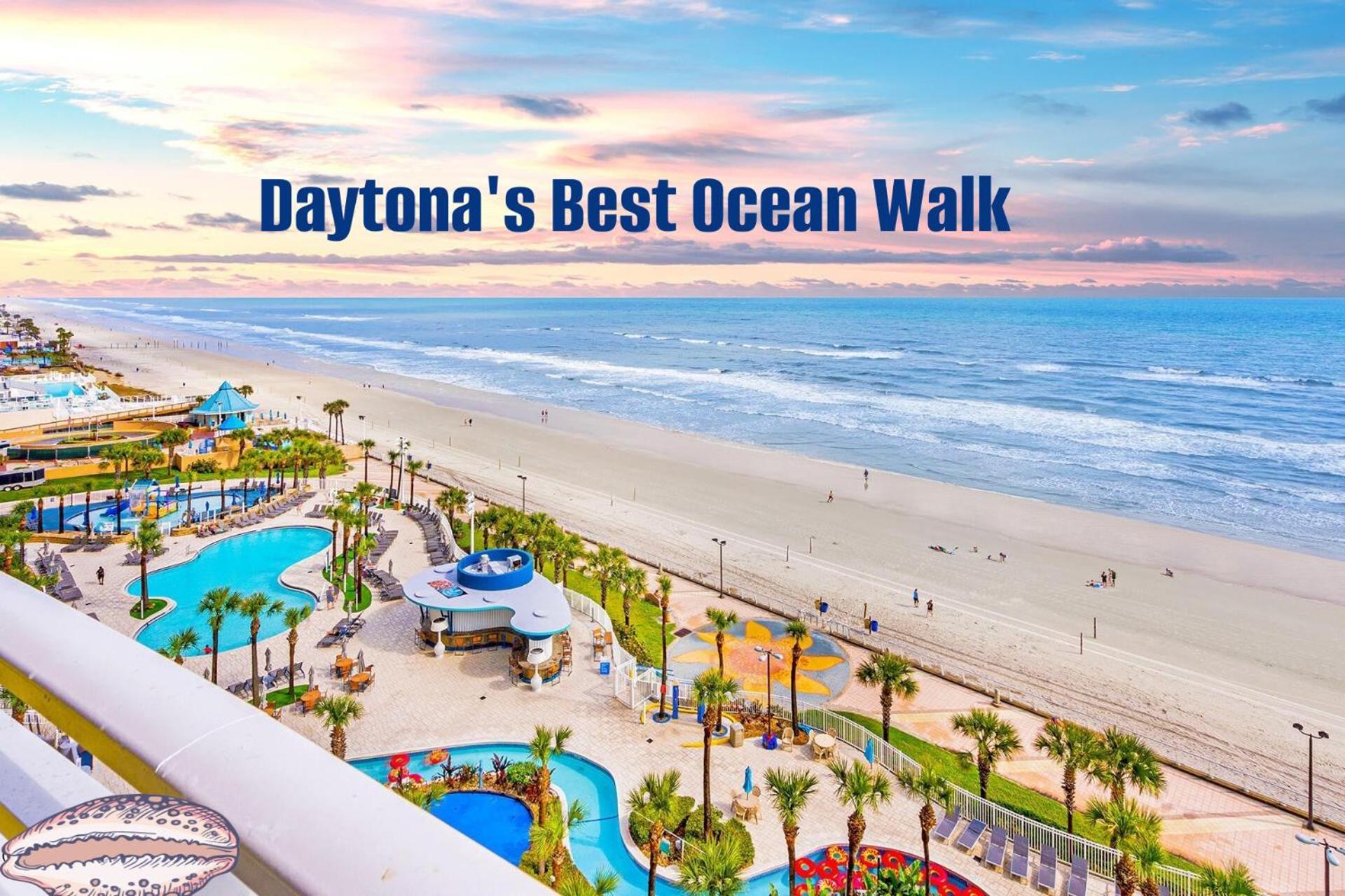 Vacation In Comfort And Luxury - 1 Bedroom Direct Oceanfront - Wyndham Ocean Walk Resort 1607 Daytona Beach Exterior foto